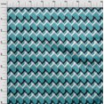 thumbnail image 3 of oneOone Cotton Flex Fabric Chevron Geometric Printed Craft Fabric BTY 40 Inch Wide, 3 of 4