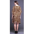 thumbnail image 3 of Bimba Feuilles Plage Caftan Bikini Couvre-Maillot Robe Midi pour Femmes Courte Caftan-TG-3X, 3 of 5