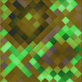 thumbnail image 1 of Ahgly Company Tapis d'Intérieur Lavable à la Machine, Carré, Transitionnel, Vert Pomme Vert, Tapis de Zone, 6 Pieds Carré, 1 of 7