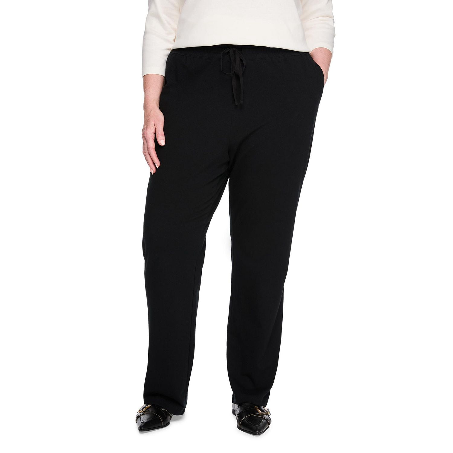 Karen Scott Women's Plus Knit Pull-On Pant