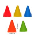 thumbnail image 4 of maskred 3pack/lot Soccer Training Cones For Road Safety - Highway Reflective Red 23cm 1Set, 4 of 6