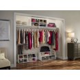 thumbnail image 2 of ClosetMaid 8-Cube Shoe Organizer - White, 2 of 2