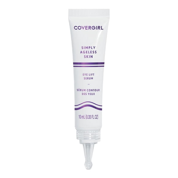 COVERGIRL Simply Ageless Eye Lift Serum, Reduces The Appearance of Fine Lines, Wrinkles and Puffiness, Tighter Skin, Doesn't Crack, 100% Cruelty-Free