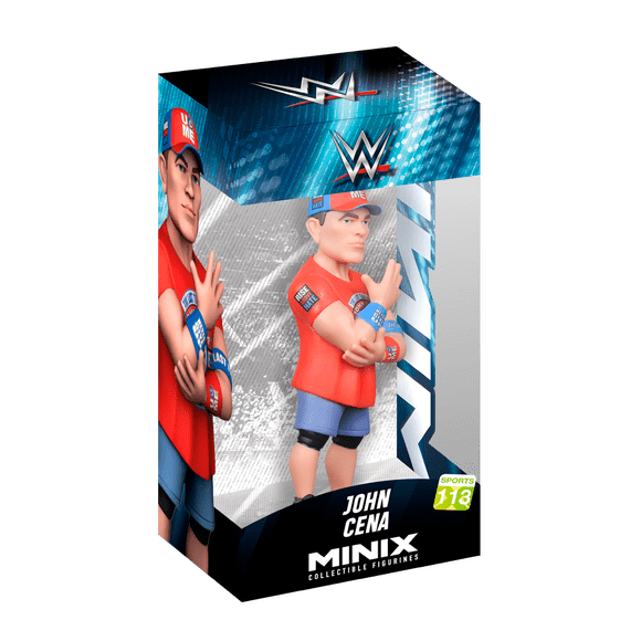 12 cm (4 pouces) Minix Collectible Figurine WWE - John Cena