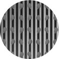 thumbnail image 1 of Ahgly Tapis d'Intérieur Lavable en Machine Carré Gris Foncé, 3 Pieds Carré, 1 of 7