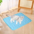 thumbnail image 4 of Liquidation! KITTEHIGM Tapis de Refroidissement pour Animaux, Tapis Rafraîchissant pour Chiens et Chats, Résistant à l'Usure, Lavable, Confortable et Respirant, Coussin de Couchage pour l'Été par Temps Chaud, Ventes Magasinage en Ligne Offres du Jour, 4 of 7