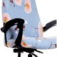 thumbnail image 2 of Printed Office Chair Covers, Stretch Computer Chair Cover Universal Boss Chair Covers Modern Simplism Style High Back Chair Slipcover (A2, Medium), 2 of 8