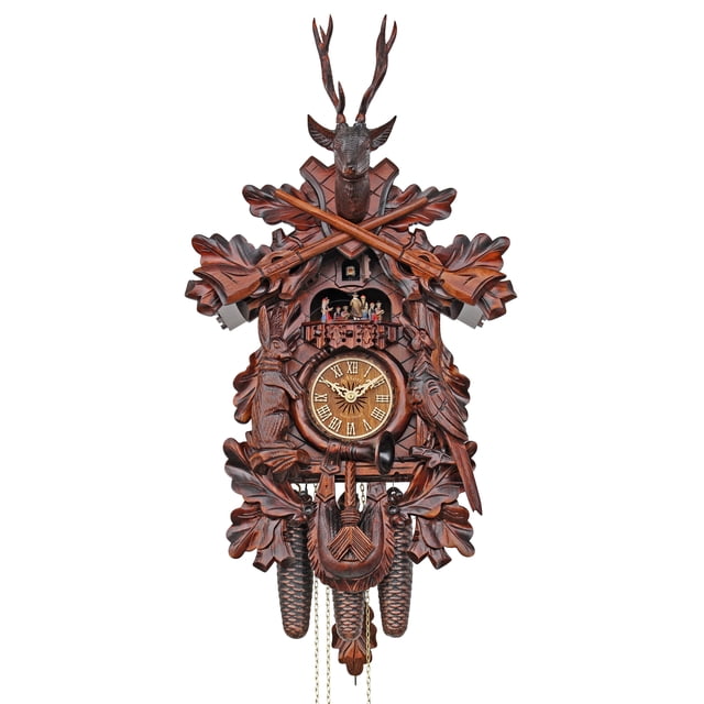HerrZeit by Adolf Herr Horloge Coucou - Horloge du Chasseur à Aiguilles