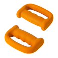 thumbnail image 3 of koolsoo 2 Pcs Haltères de Boxe Prise en Forme de D Poids à Main pour Exercices d'Aérobic Marche Orange, 3 of 9