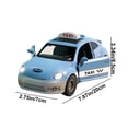 thumbnail image 3 of TIMIFIS Children Taxi Classic Style Taxi Toy Car for Children Aged 0 to 12 Years with Educational Features Including Songs Traffic Rules and Car Sounds with Interactive Play Car Model, 3 of 6
