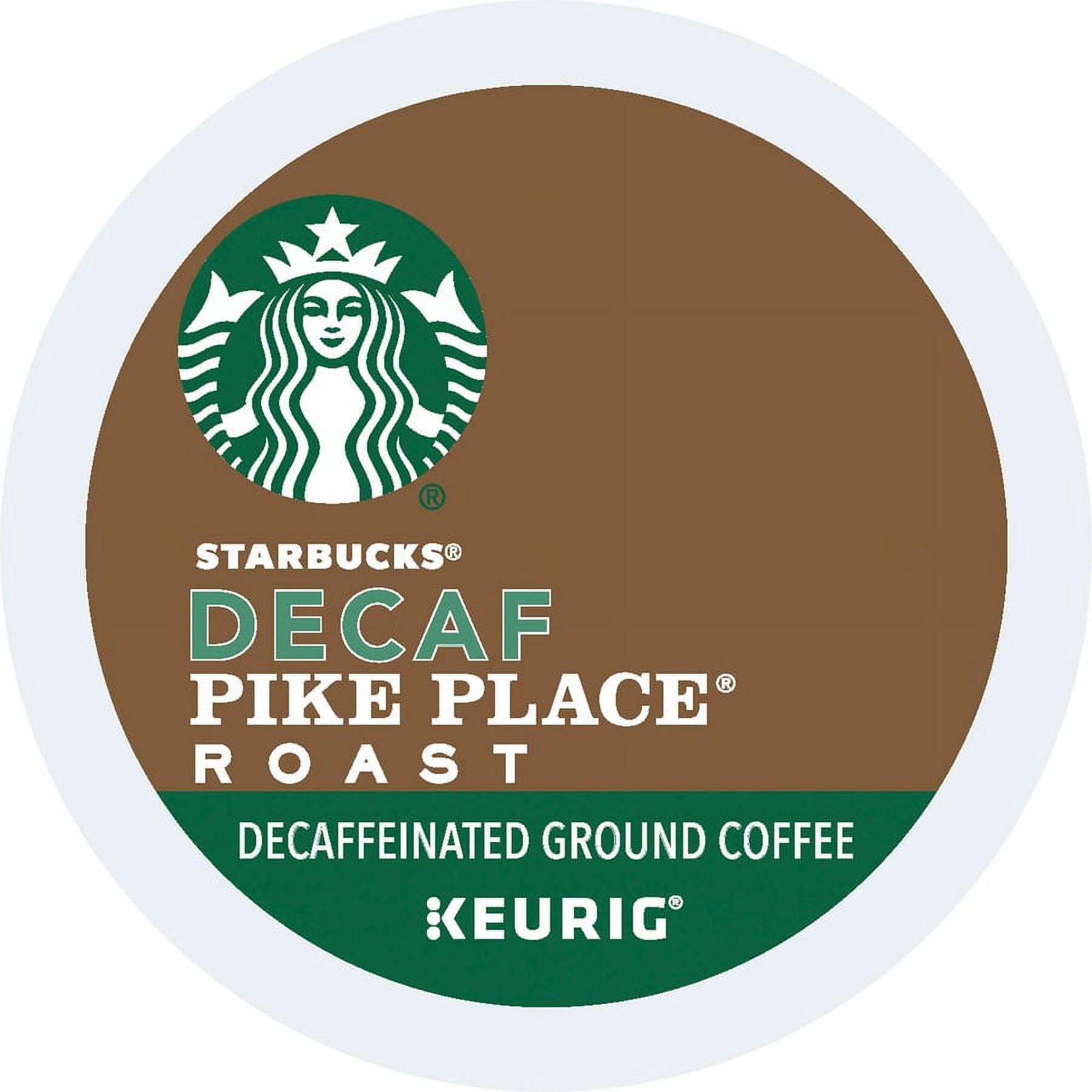 Starbucks K-Cup Decaf Pike Place Roast Coffee - 24 / Box | Bundle of 2 Boxes