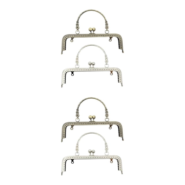 braveheart 2piece Metal Bag Frame For DIY Handbags Easy To And Rust-resistant Lightweight And Easy To Install 2Set