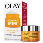 Olay Regenerist Hydratant visage vitamine C, Crème d'éclairage pour les femmes, Taille de l'essai, Tonus de légumes, tache foncée & Réduction de l'hyperpigmentation, soins de la peau glamour - Niaciniamide, acide lactique