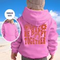thumbnail image 2 of GDREDA Sweat à Capuche Preppy pour Fille, Manches Longues, Sweat Graphique Doux, Pull Mignon pour Enfants (Rose, 3-4 Ans), 2 of 5