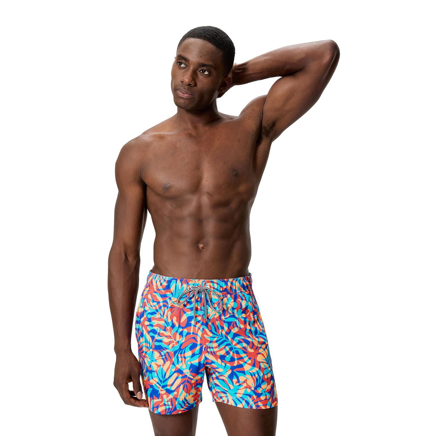 Short de bain 16 po avec imprimé « Groove Tide » Speedo pour hommes