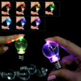 thumbnail image 4 of Mini Color Changing LED Flashlight Light Bulb Lamp Key Ring Keychain  Gift, 4 of 10