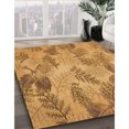 thumbnail image 3 of Ahgly Tapis Rond Lavable en Machine Intérieur Transitionnel Sedona Brun, 8 Pieds Rond, 3 of 7