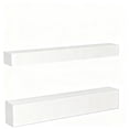 thumbnail image 4 of Wall Mounted Shelf Rack Organizer with Hooks for Kitchen Bathroom Storage Space Saving Floating Shelves for Easy and Organization, 4 of 4