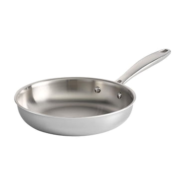 Tramontina Fry Pan Stainless Steel Try-Ply Clad 8-in, 80116/004DS