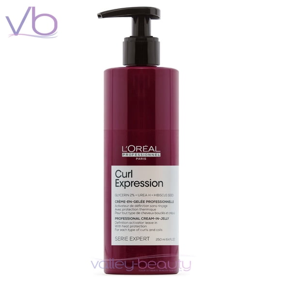L'Oreal Activateur de Définition d'Expression des Boucles / Gelée Crémeuse Définissante Sans Rinçage pour Cheveux Bouclés, Crépus et Ondulés, 250 ml