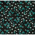 thumbnail image 5 of oneOone Organic Cotton Poplin Twill Fabric Triangle Geometric Printed Fabric 1 Yard 42 Inch Wide, 5 of 5
