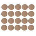 thumbnail image 4 of GUOOL 20 Pcs Tranches de Bois Non Finies Disque Rond Cercle Pièces Découpes Éclats 4 cm, 4 of 9