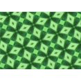 thumbnail image 1 of Ahgly Company Machine Washable Indoor Rectangle Transitional Green Area Rugs, 3' x 5', 1 of 7