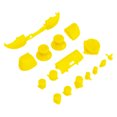 thumbnail image 4 of Bouton de Remplacement de Manette de Jeu, Ensemble de Boutons de Manette de Jeu Durable Compatible pour Série X Jaune, 4 of 8
