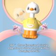 thumbnail image 4 of Yellow Toddler Walking Push Powered Duckling Toy Imitate Crawling For Small Children, 4 of 7