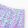 thumbnail image 4 of PatPat Family Matching Trendy Purple & Blue Wave Print Swim Trunks or Midriff Cutout One-Piece Swimsuit, 4 of 7