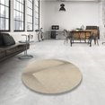 thumbnail image 4 of Ahgly Company Tapis d'Intérieur Lavables en Machine, Carrés Transitionnels Brun Amande Foncé, 5' Carré, 4 of 7