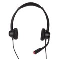 thumbnail image 1 of Business Headset, Telephone Headset ABS Dual Ear Noise Canceling  For Call Centers, 1 of 8