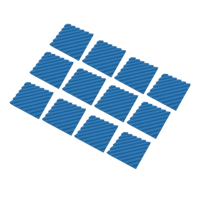 Soundproofing Studio Foam, High Density Acoustic Panel For Concert Hall Blue