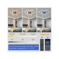 thumbnail image 2 of 31" Ceiling Fan with Light,66W Dimmable Ceiling Fan 3 Color 6 Speed with Light Remote Control,Low Profile Ceiling Fan with Light for Bedroom Living Ro, 2 of 4
