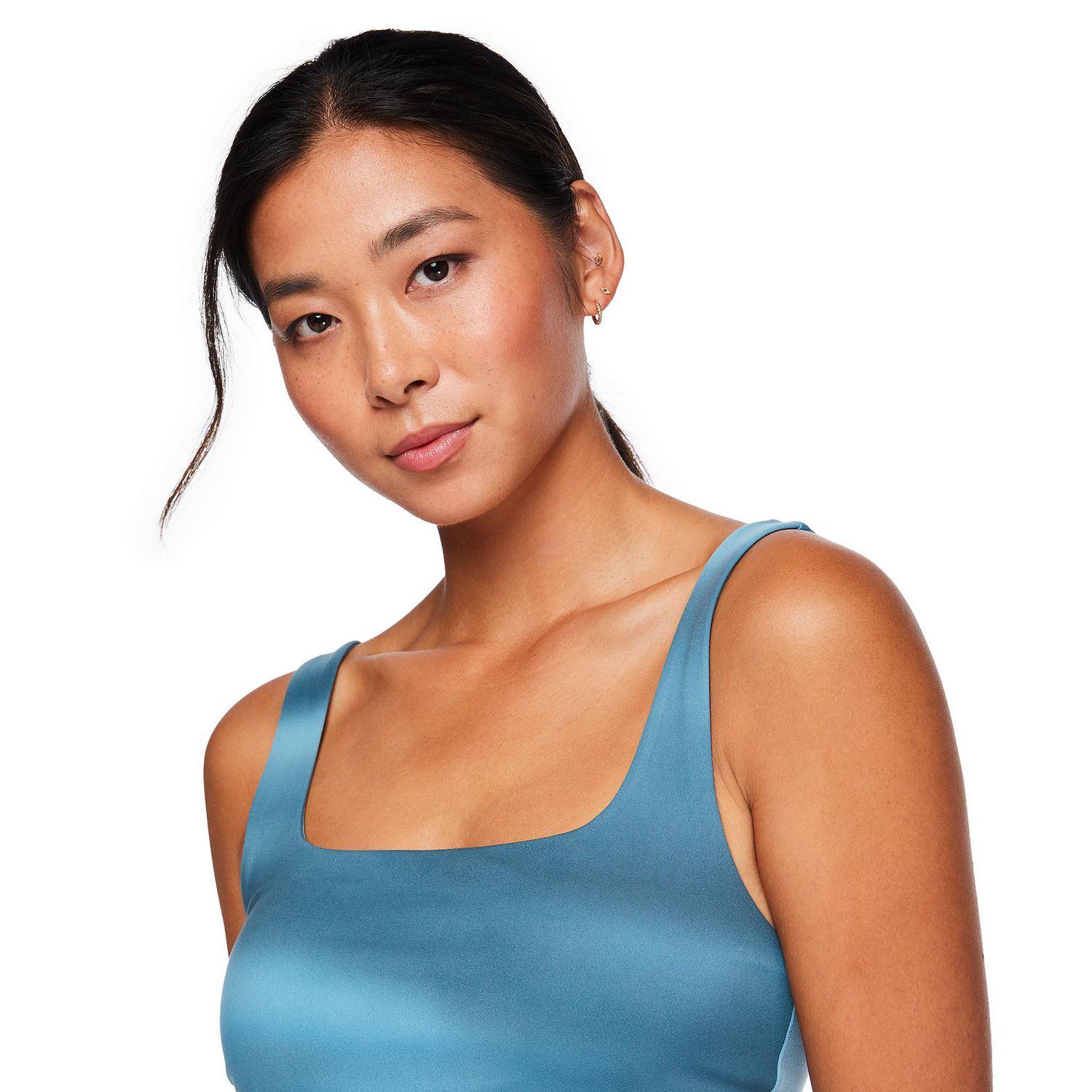 Soutien-gorge à coupe longue avec imprimé Athletic Works pour femmes