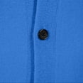 thumbnail image 3 of QIPOPIQ Cardigans Décontractés pour Hommes Coupe Ajustée Col en V Basique Conçus Manches Longues Boutonnés Liquidation, 3 of 7