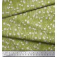 thumbnail image 3 of Soimoi Moss Georgette Fabric Geometrical Check & Aster Floral Decor Fabric Printed Yard 42 Inch Wide, 3 of 3