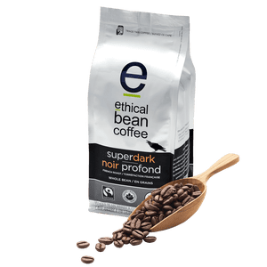 Ethical Bean 2lb Superdark Français Roast entier Bean sac