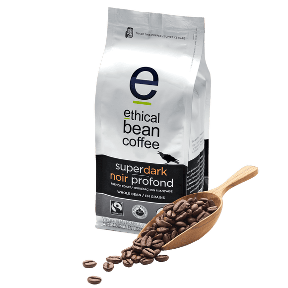 Ethical Bean 2lb Superdark French Roast Whole Bean Bag
