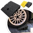 thumbnail image 2 of SharkTRUE FurNest Car Vehicle Curbsides Driveway Ramps- PVC Threshold Track Curb B, 2 of 8