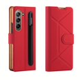 thumbnail image 1 of Suitable For Samsung Z Fold5 Mobile Phone Case Flip Pen Bag, Electroplated Case, 1 of 4