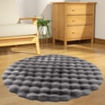 thumbnail image 1 of Rkxzt Round Area Rugs Bedroom Rug Soft Plush Fluffy Round Rug Modern Style Area Rug Living Room Coffee Table Sofa Rugs, 1 of 6