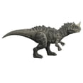 thumbnail image 3 of Jurassic World Wild Roar Ceratosaurus Dinosaur Action Figure Toy, Attack, Light & Sound, Scan Code, 3 of 5