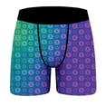 thumbnail image 1 of Gpoecd Boxeurs pour Femmes à Imprimé Intégral Mode Décontractée Quotidien Doux Respirant Sans Lignes Visibles Culottes Grande Taille Multicolore,TG, 1 of 5