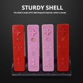 thumbnail image 3 of SharkTRUE 4 in 1 Charging Station for Wii&Wii U Remote Controller, Charger with 4 Rechargeable Battery Packs, 4 Port Charging Station4PCS 2800mAh Replacement BatteriesUSB Cable, Remote Not Included, 3 of 8