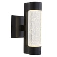 thumbnail image 1 of Artika Bubble Flow Luminaire Mural Extérieur Moderne à DEL, Noir, 1 of 4