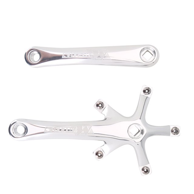 Noref 1 Paire 170MM Vélo de Montagne Route Alliage Manivelle Simple Pièces de Réparation Accessoire, Manivelle, Manivelle