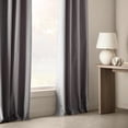 thumbnail image 1 of Bouclair Rideau Occultant en Chambray Charbon 52x96 Po (132x244 cm), 1 of 10