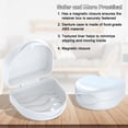 thumbnail image 5 of Orthodontic Mouthguard Case Dental Retainer Case-White, 5 of 5
