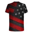 thumbnail image 5 of RKSTN Shirts Mens Manches Courtes Mode Manches Courtes Col Rond Imprimé T-Shirt Tops Blouse Hawaiian Shirts for Men, 5 of 5